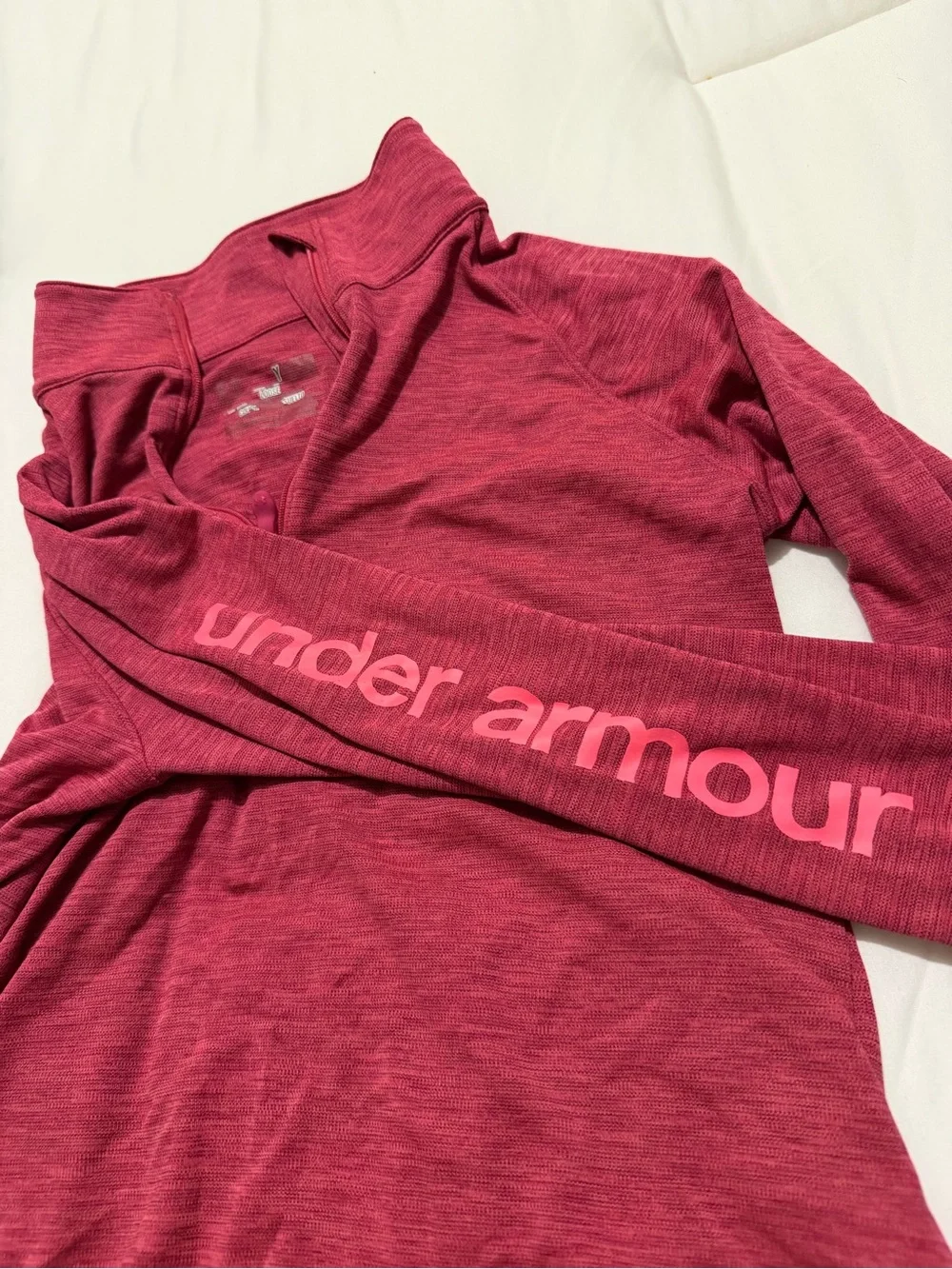 Under Armour Women’s Quarter-Zip Pullover  Berry